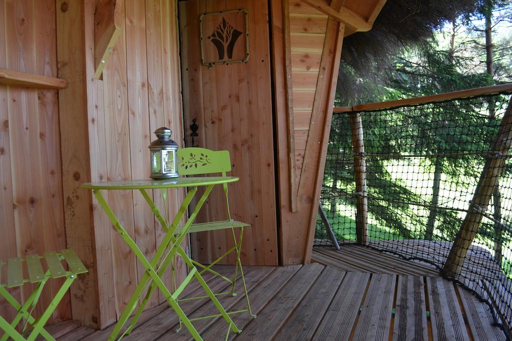 Hôtel Cabanes et Yourtes de la Vallée de l'Ance à Sauvessanges Chambre photo